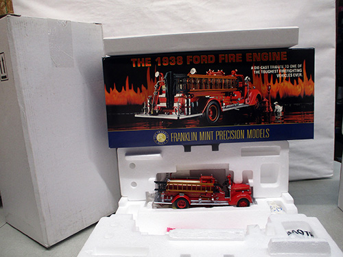 image of 1938 Ford Fire Engine Model by Franklin Mint