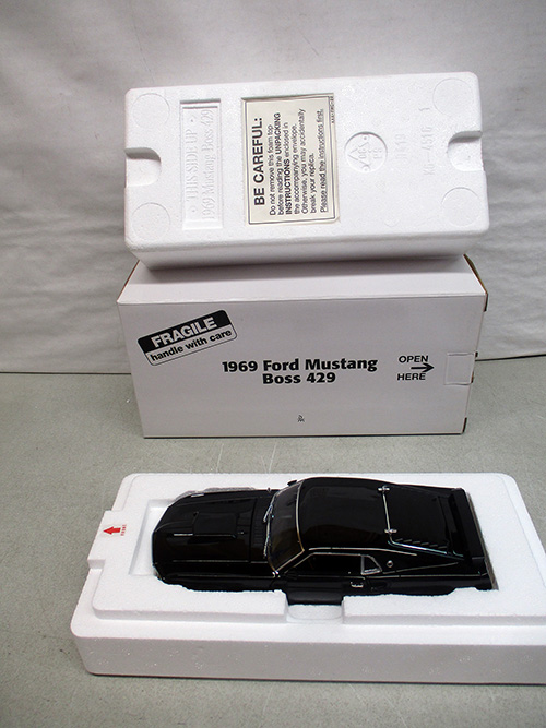 image of Danbury Mint 1969 Ford Mustang Boss 429 Die-Cast Model