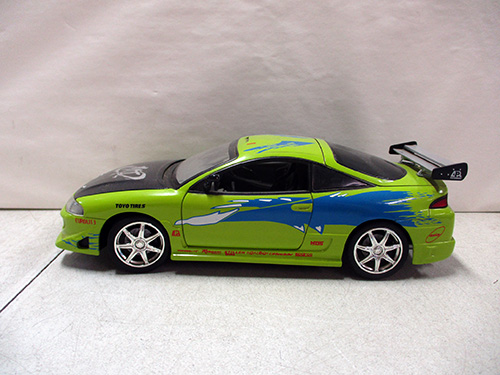 image of Racing Champions The Fast and the Furious Mitsubishi Eclipse 1/18