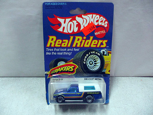 image of Hot Wheels Real Riders Dodge Die-Cast Model