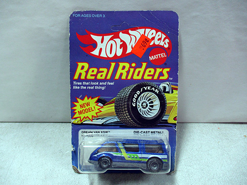 image of Hot Wheels Real Riders Dream Van XGW in Packaging