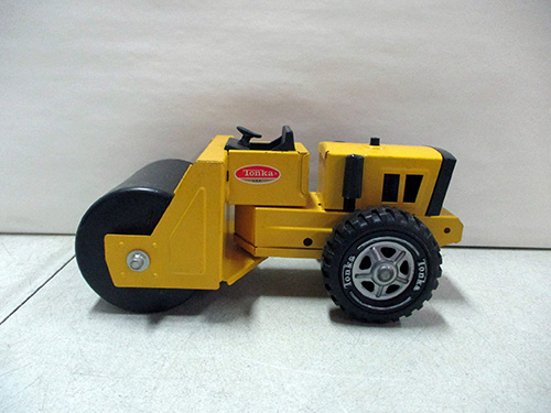 image of Tonka Yellow Steamroller Toy