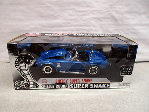 image of Shelby Cobra Super Snake Diecast Model 1:18 Scale