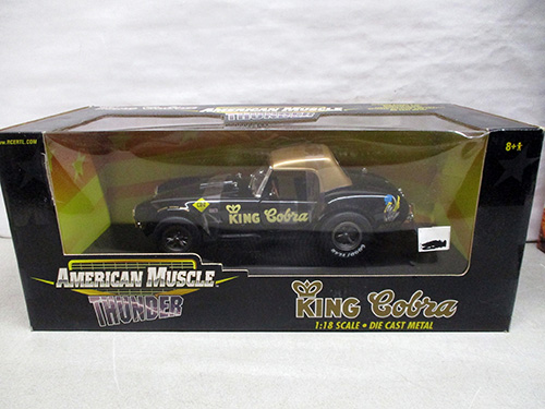 image of American Muscle 'King Cobra' 1:18 Die-Cast Model