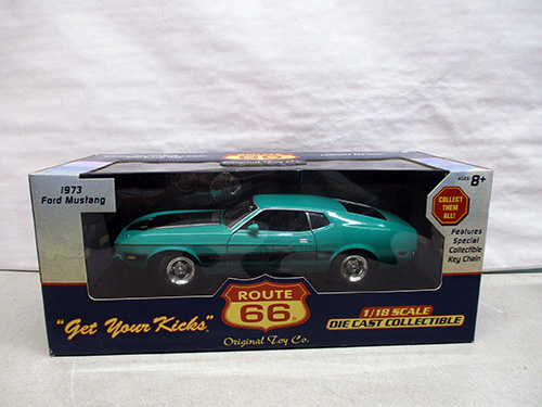 image of 1973 Ford Mustang Die-Cast Model, 1:18 Scale