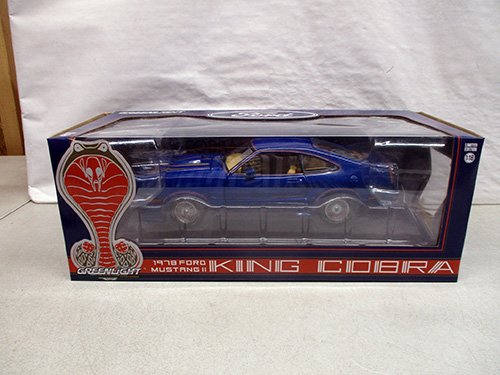 image of Greenlight 1978 Ford Mustang II King Cobra Diecast Model