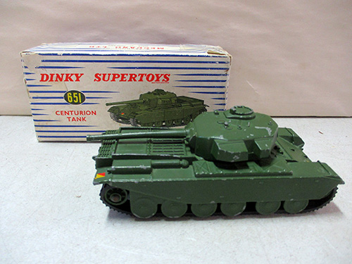image of Dinky Supertoys 651 Centurion Tank with Original Box