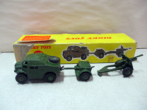 image of Dinky Toys Military Armored Car Set with Box