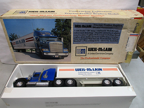 image of Weil-McLain Tractor Trailer Die-Cast Model with Box