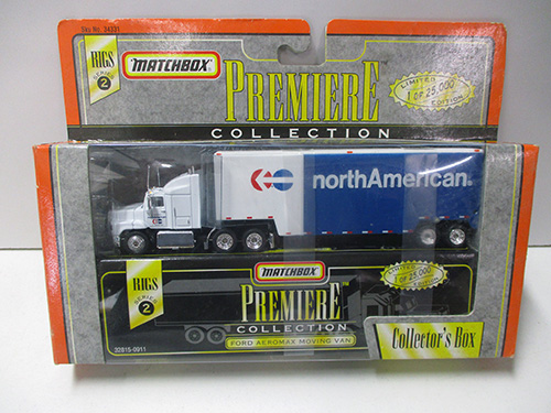 image of Matchbox Premiere North American Moving Van Die-Cast