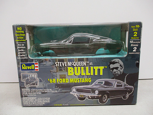 image of Revell Steve McQueen Bullitt '68 Ford Mustang Model Kit