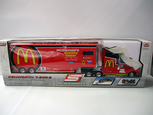image of Model Power Kenworth T-2000 McDonald's Racing Model Truck 1/24