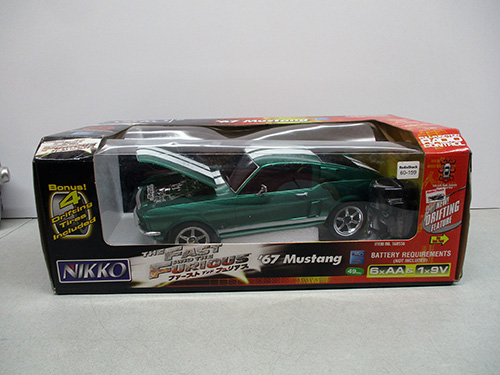 image of Nikko Radio-Controlled 1967 Mustang Model Car