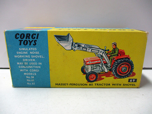 image of Corgi Toys Massey-Ferguson 165 Tractor With Shovel