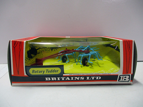 image of Britains Ltd Rotary Tedder in Original Box
