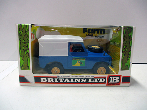 image of Britains Ltd Farm Land Rover in Original Box