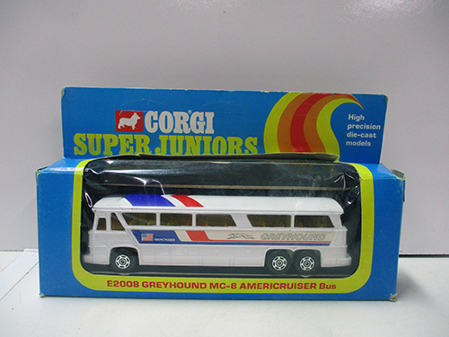 image of Corgi Super Juniors E2008 Greyhound MC-8 Bus