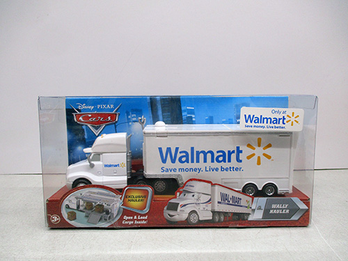 image of Disney Pixar Cars Walmart Hauler Toy in Original Packaging