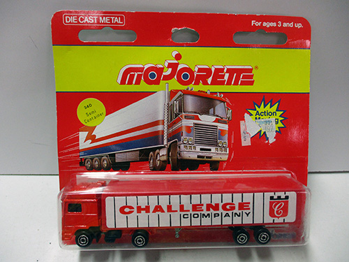 image of Majorette Die-Cast Challenge Company Truck