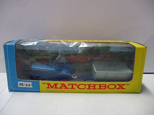 image of Matchbox K-11 Tractor and Trailer in Original Box