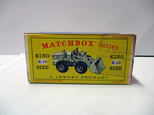 image of Matchbox King Size K-10 Tractor in Original Box