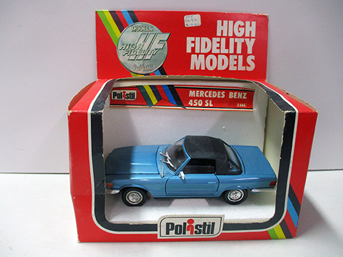 image of Polistil High Fidelity Mercedes Benz 450 SL Model