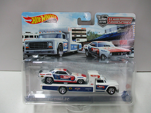 image of Hot Wheels Team Transport Snake & Mongoose Set