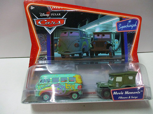image of Disney Pixar Cars Fillmore & Sarge Movie Moments