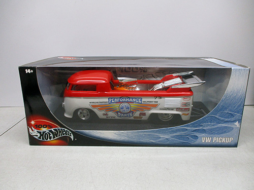 image of Hot Wheels 100% VW Pickup Collectible Die-Cast