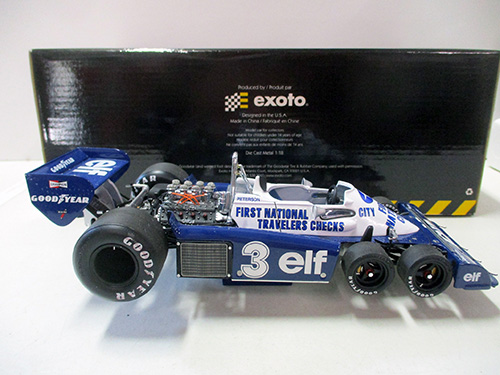 image of Exoto Tyrrell P34 Six-Wheeler Die-Cast Model