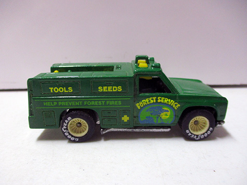 image of Hot Wheels Real Riders Forest Service Toy Truck 