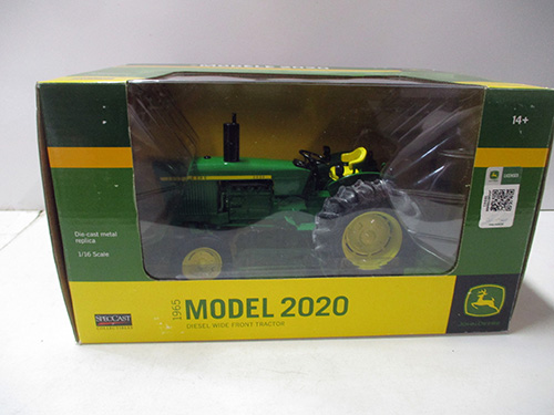 image of John Deere Model 2020 1/16 Scale Replica Tractor