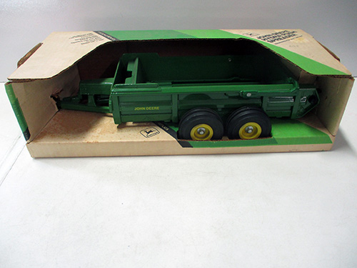image of John Deere Die-Cast Toy Wagon in Original Box