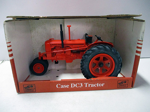 image of Case DC3 Diecast Tractor in Original Box
