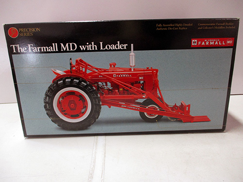 image of Farmall MD Tractor with Loader Precision Series Model