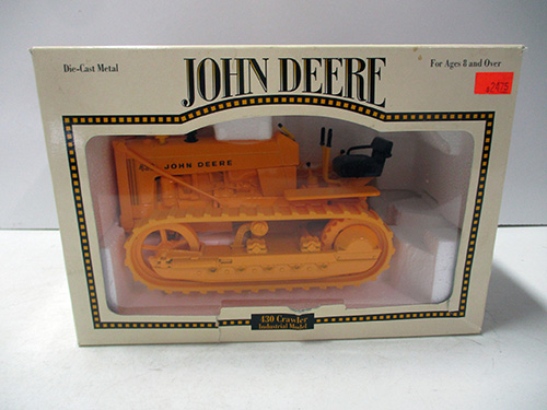 image of Die-Cast John Deere 520 Crawler in Original Packaging