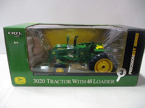 image of Ertl John Deere 3020 Tractor With 48 Loader
