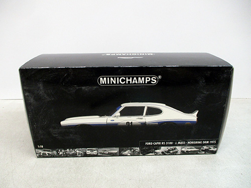 image of Minichamps 1:18 Ford Capri RS 3100 Model in Box