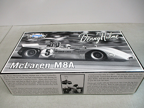 image of McLaren M8A Model Kit Featuring Denny Hulme