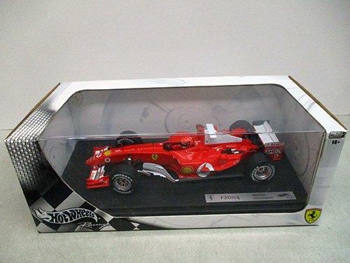 image of Hot Wheels Michael Schumacher Ferrari Formula 1 Die-Cast Model