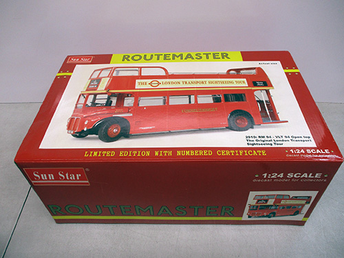 image of Sun Star 1:24 Scale London Bus Model Kit