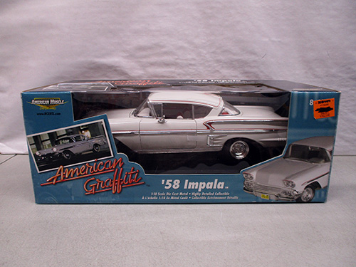 image of American Muscle American Graffiti 1958 Chevrolet Impala Diecast Model