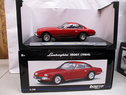 image of Ricko 1:18 Lamborghini 350GT Die-Cast Model