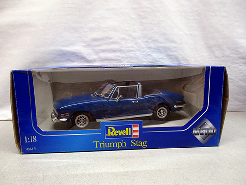 image of Revell Triumph Stag 1:18 Scale Model in Box
