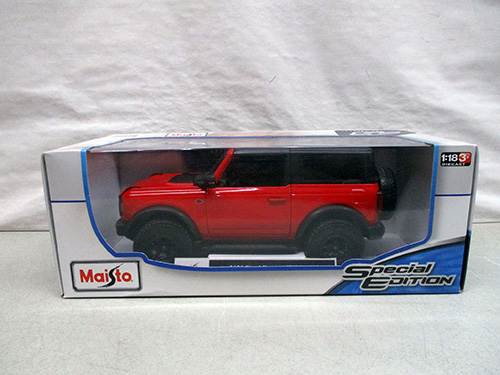 image of Maisto Special Edition 1:18 Ford Bronco