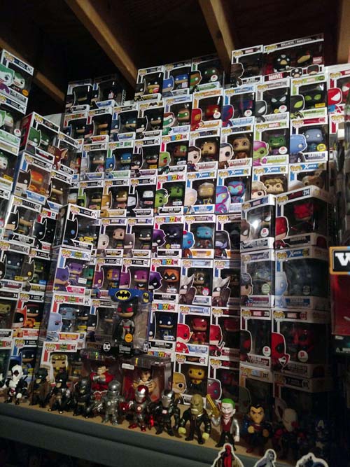 Image of Funko Pop collection