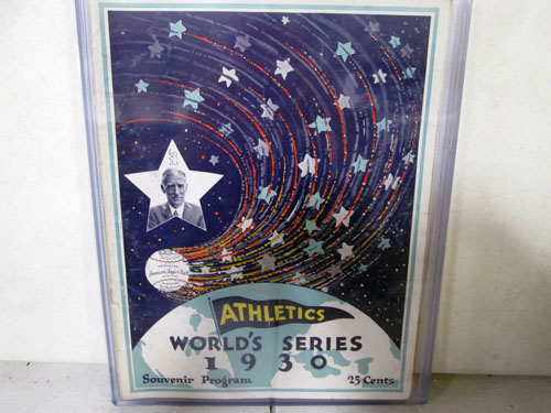 image 24 of an incredible sports memorabilia collections with world series programs and tickets