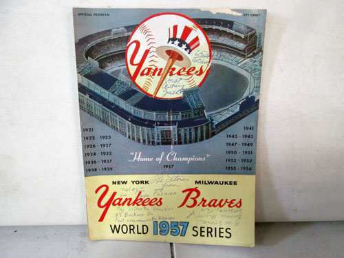 image 30 of an incredible sports memorabilia collections with world series programs and tickets