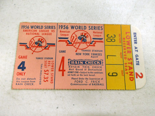 image 44 of an incredible sports memorabilia collections with world series programs and tickets