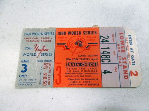 image 47 of an incredible sports memorabilia collections with world series programs and tickets